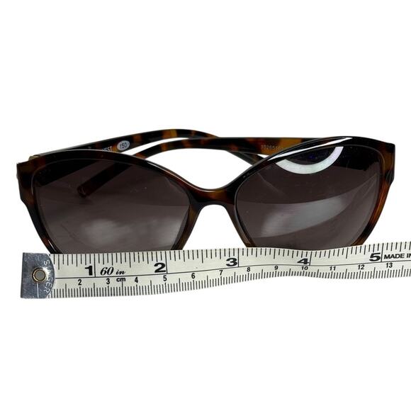 Nine West Sunglasses Women's Chaya Cat Eye In Shiny Tortoise - Picture 5 of 11